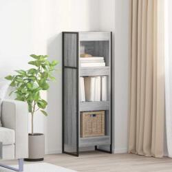 vidaXL Dulap pentru carti Gri Sonoma 80 x 30 x 155 cm Lemn compozit GartenMobel Dekor (886369) Biblioteca