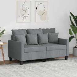 vidaXL Canapea cu 2 locuri, gri deschis, 120 cm, material textil GartenMobel Dekor (359259) Canapea