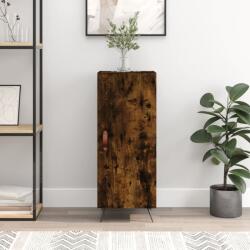 vidaXL Servanta, stejar fumuriu, 34, 5x34x90 cm, lemn compozit GartenMobel Dekor (828513) Comoda