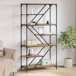 vidaXL Raft pentru carti Stejar Artizanal 91 x 36 x 176 cm GartenMobel Dekor (882779) Biblioteca