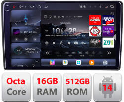 Edotec Navigatie Android Kia Sorento 2012-2015 Edotec QLED 2K 16GB RAM 512GB (KIT-sorento12+EDT-E809-2K)