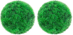 vidaXL Bile de arbusti cimisir artificiali, 2 buc. , 22 cm GartenMobel Dekor (315478)