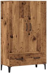 vidaXL Dulap înalt, lemn vechi, 70x31x115 cm, lemn compozit GartenMobel Dekor (856924) Comoda