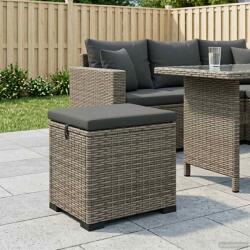 vidaXL Puf de gradina cu perna 40 x 30 x 40 cm GartenMobel Dekor (42026870)