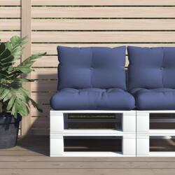 vidaXL Set perna de paleti, bleumarin, 60x38x13 cm, material textil GartenMobel Dekor (378176)