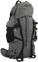 vidaXL Rucsac de drumetie, gri, 60 L, tesatura oxford GartenMobel Dekor (4009961) Rucsac tura