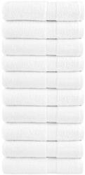 vidaXL Prosoape maini premium SOLUND 10 buc alb 50x100cm 600gsm GartenMobel Dekor (137126) Prosop