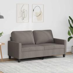 vidaXL Canapea cu 2 locuri, gri taupe, 140 cm, material textil GartenMobel Dekor (359170) Canapea