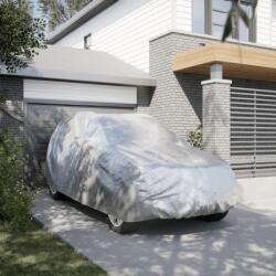 vidaXL Husa auto SUV, curele cu catarama, complet, argintiu XL PEVA GartenMobel Dekor (4008957)