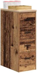 vidaXL Dulap depozitare garaj lemn vechi 30x51x85 cm lemn masiv de pin GartenMobel Dekor (860587) Comoda