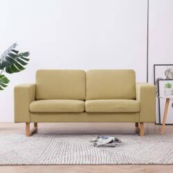 vidaXL Canapea cu 2 locuri, verde, material textil GartenMobel Dekor (281387) Canapea