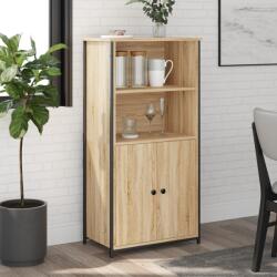 vidaXL Dulap înalt, stejar sonoma, 62x36x121, 5 cm, lemn compozit GartenMobel Dekor (834211) Comoda