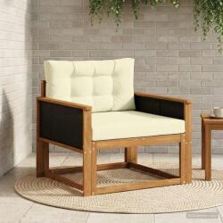vidaXL Canapea Medie pentru Exterior natural GartenMobel Dekor (3438839) Canapea