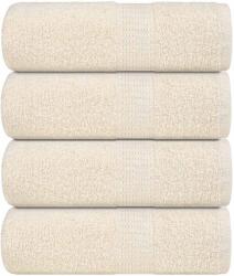 vidaXL Prosoape de sapun 4 buc crema 30x30 cm 360 g/m2 100% bumbac GartenMobel Dekor (136993) Prosop