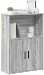 vidaXL Biblioteca, gri sonoma, 60x24x85 cm, lemn prelucrat GartenMobel Dekor (860414) Biblioteca