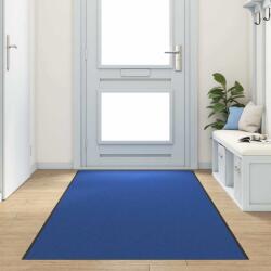 vidaXL Covoras de intrare Albastru si Negru 120 x 400 cm GartenMobel Dekor (4100740) Pres