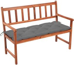 vidaXL Banca de gradina cu perna, 120 cm, lemn masiv de acacia GartenMobel Dekor (3063784)