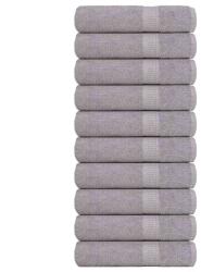 vidaXL Prosoape de mana 10 buc Gri 50x100 cm 360 g/m2 100% bumbac GartenMobel Dekor (136832) Prosop