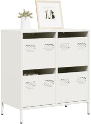 vidaXL Dulap, alb, 68x39x73, 5 cm, otel laminat la rece GartenMobel Dekor (851261) Comoda