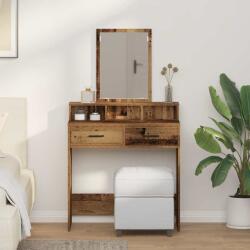 vidaXL Masa de Machiaj Lemn vechi 79 x 41 x 140 cm Lemn compozit GartenMobel Dekor (865143)