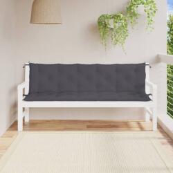 vidaXL Perne banca de gradina 2 buc. , antracit, tesatura oxford GartenMobel Dekor (361716)