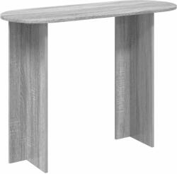 vidaXL Masa de consola Sonoma gri 100 x 39, 5 x 75 cm Lemn prelucrat GartenMobel Dekor (8001155)