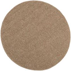 vidaXL Covor rotund maro natural Ø 200 cm, antiderapant, pentru interior (42022533) Covor