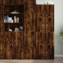 vidaXL Dulap înalt, stejar fumuriu, 40x42, 5x185 cm, lemn prelucrat GartenMobel Dekor (3281403) Comoda