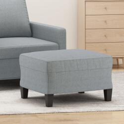 vidaXL Taburet, gri deschis, 60x50x41 cm, material textil GartenMobel Dekor (349327)