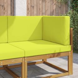 vidaXL Perna pentru canapea de exterior 3 pcs Verde Poliester GartenMobel Dekor (900868)