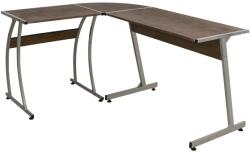 vidaXL Birou de colt, maro, lemn prelucrat GartenMobel Dekor (375955)