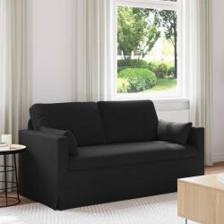 vidaXL Canapea Negru 160 x 78 x 80 cm Metal GartenMobel Dekor (42024364) Canapea