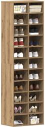 vidaXL Dulap Pantofi Artisan Stejar 54x34x183 cm Lemn prelucrat GartenMobel Dekor (859385) Pantofar