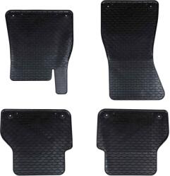 vidaXL Covor pentru masina 4 pcs Negru Cauciuc GartenMobel Dekor (42029103)