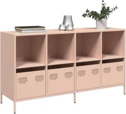 vidaXL Dulap, roz, 135x39x73, 5 cm, otel laminat la rece GartenMobel Dekor (3307162) Comoda