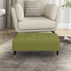 vidaXL Taburet, verde deschis, 78x56x32 cm, catifea GartenMobel Dekor (337815)