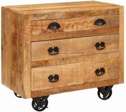 vidaXL Dulap lateral Maro 70 x 38 x 63 cm Lemn masiv de mango GartenMobel Dekor (4104601) Comoda