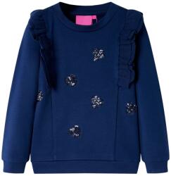 vidaXL Bluzon pentru copii, bleumarin, 128 GartenMobel Dekor (13742)