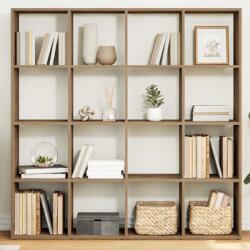vidaXL Biblioteca, stejar artizanal, 137, 5x29x137, 5 cm, lemn prelucrat GartenMobel Dekor (3310297) Biblioteca