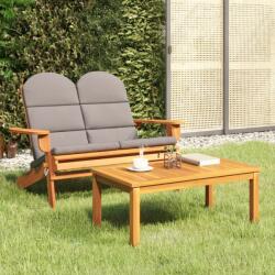vidaXL Set mobilier de gradina Adirondack, 2 piese, lemn masiv acacia GartenMobel Dekor (360043)