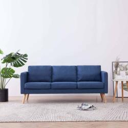 vidaXL Canapea cu 3 locuri, albastru, material textil GartenMobel Dekor (281356) Canapea