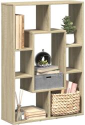 vidaXL Biblioteca, stejar sonoma, 63x20x90 cm, lemn prelucrat GartenMobel Dekor (858140) Biblioteca