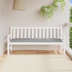 vidaXL Perna banca de gradina, gri, 180x50x7 cm, material oxford GartenMobel Dekor (361622)