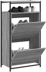 vidaXL Pantofar, gri sonoma, 60x34x112 cm, lemn prelucrat GartenMobel Dekor (840032) Pantofar