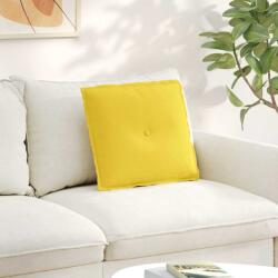vidaXL Perna pentru spate Galben Deschis 50 x 19 x 45 cm tesatura GartenMobel Dekor (42014624)