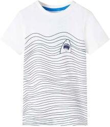vidaXL Tricou pentru copii, ecru, 140 GartenMobel Dekor (12323)