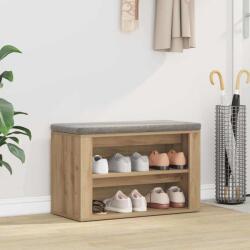 vidaXL Raft pentru încaltaminte stejar artizanal 75 x 35 x 45 cm GartenMobel Dekor (881016) Pantofar