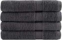 vidaXL Prosoape premium SOLUND 4 buc. antracit 100x200cm 600gsm GartenMobel Dekor (137173) Prosop