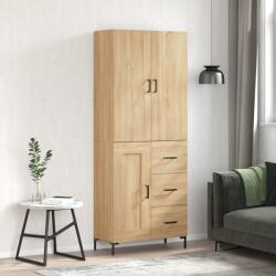 vidaXL Dulap înalt, stejar sonoma, 69, 5x34x180 cm, lemn compozit GartenMobel Dekor (3196014) Comoda