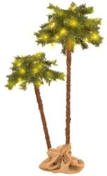vidaXL Brad de Craciun cu LED-uri, 90 cm si 150 cm GartenMobel Dekor (347636)